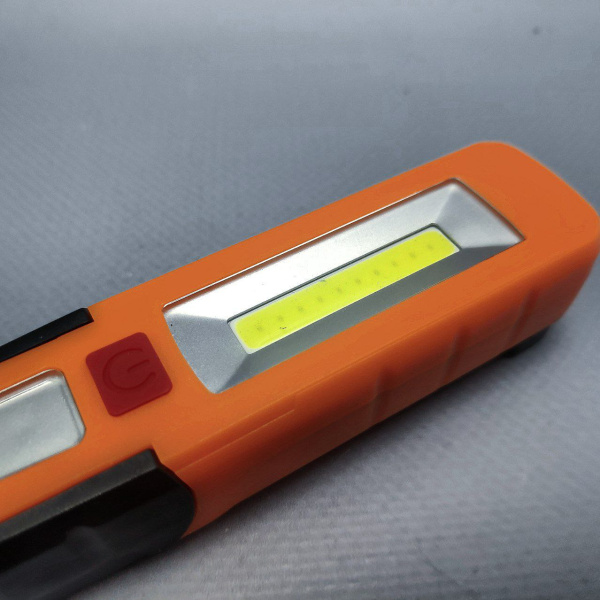 Магнитный фонарик Штутгарт с крючком, 3 режима работы, СОВ